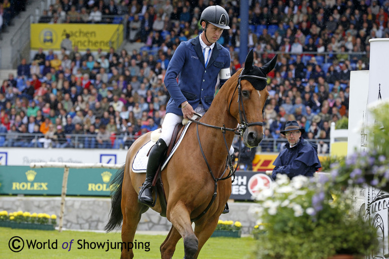 Scott Brash and Hello Sanctos winning the Rolex Grand Prix in Aachen