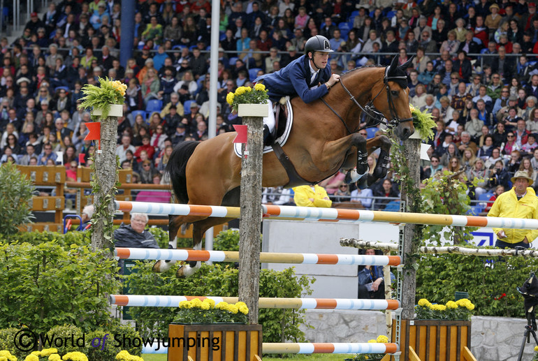 Scott Brash and Hello Sanctos winning the Rolex Grand Prix in Aachen