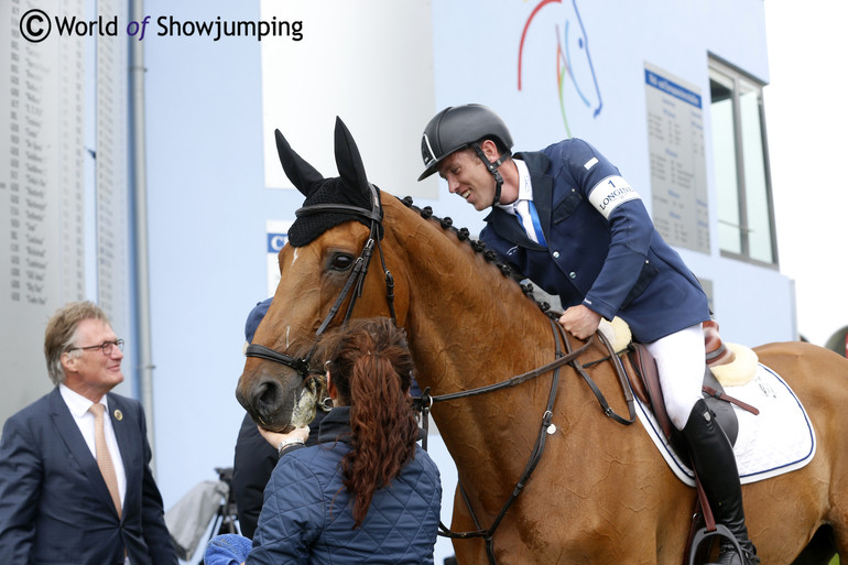 Scott Brash and Hello Sanctos winning the Rolex Grand Prix in Aachen