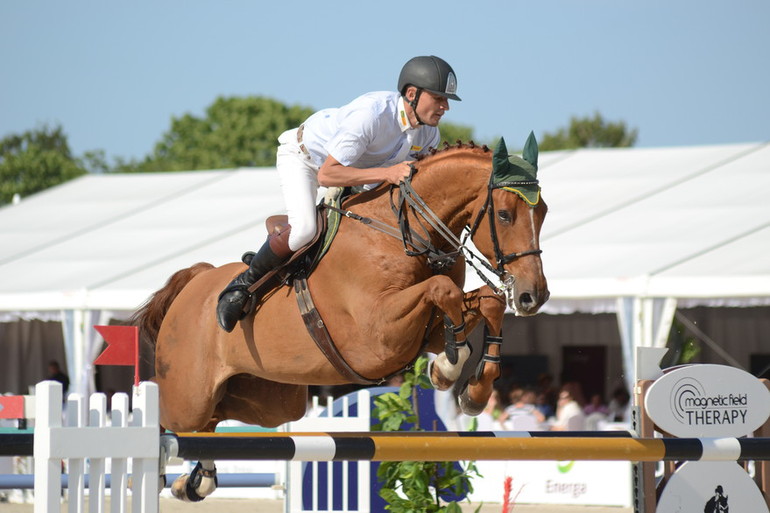 Jaroslaw Skrzyczynski and Crazy Quick. Photo provided by CSIO Sopot.