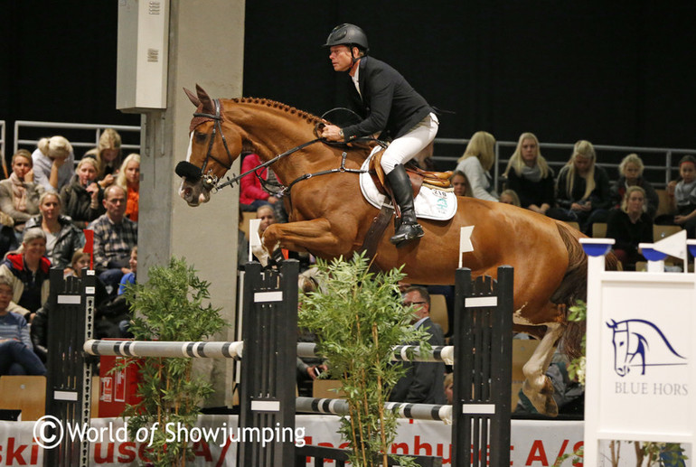 Rolf-Göran Bengtsson with Oak Grove's Heartfelt. Photo (c) Jenny Abrahamsson.