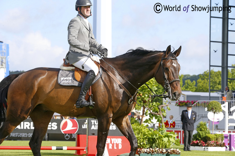 Philipp Weishaupt and Chico seemed to enjoy Aachen's big gras arena. 