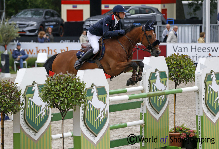 Mathieu Billot with Regain D'Helby. Photo (c) Jenny Abrahamsson.