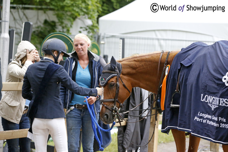 Lucy Davis, Tasha Houghton and Barron