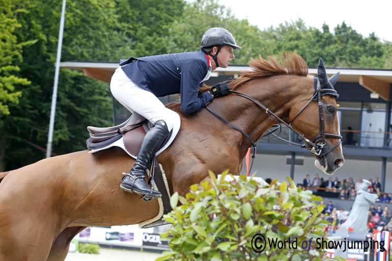 Ben Maher riding Diva II.