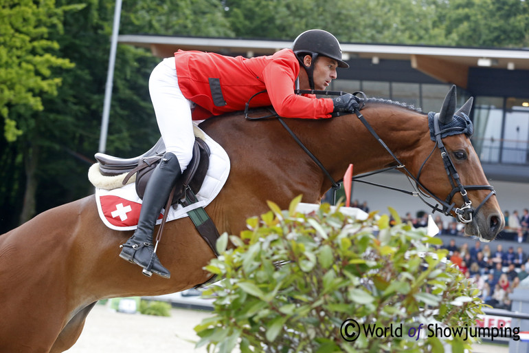 Steve Guerdat riding Concetto Son.