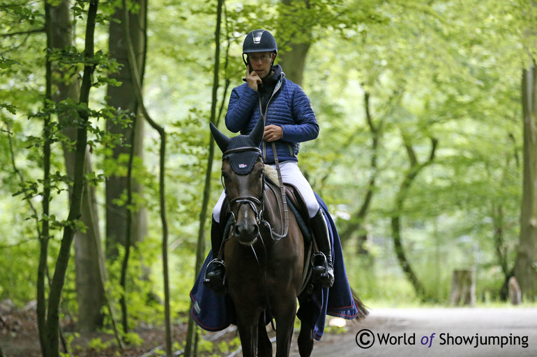 Maikel van der Vleuten and Kisby.