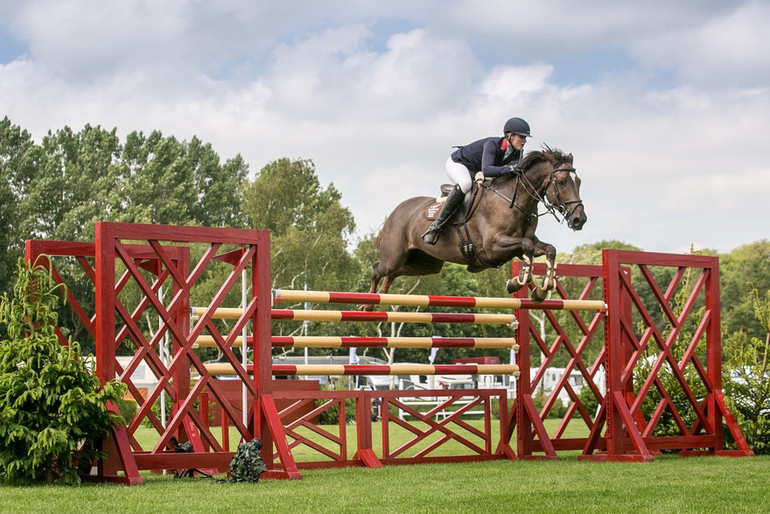 Holly Gillott won at Hickstead on Friday. Photo (c) George Gunn Photography.