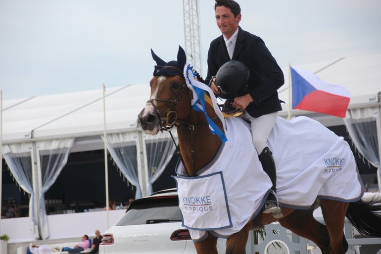 Lorenzo de Luca took another win at Knokke Hippique. Photo (c) World of Showjumping.