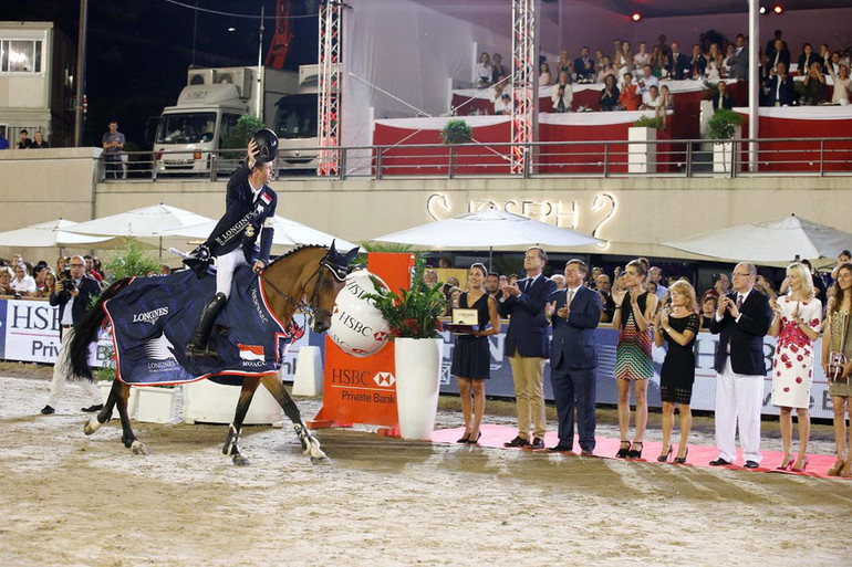 Scott Brash and Hello M'Lady. Photo (c) Stefano Grasso /LGCT