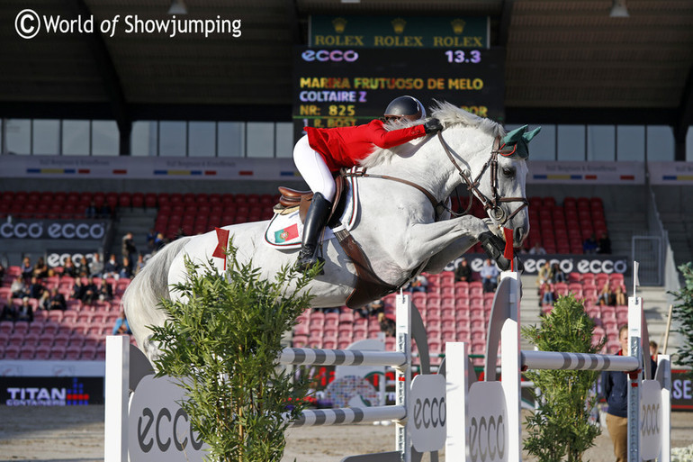 Marina Frutuoso de Melo with Coltaire Z. Photo (c) Jenny Abrahamsson.