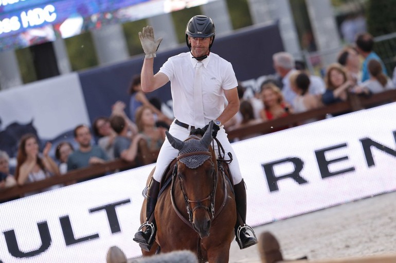 Patrice Delaveau on Orient Express HDC. Photo (c) Stefano Grasso/LGCT.