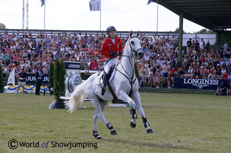 Meredith Michaels-Beerbaum and Fibonacci return to Falsterbo for the 2015-edition. Photo (c) Jenny Abrahamsson.