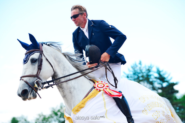 Andis Varna and KS Coradina. Photo by CSI3* St. Petersburg.