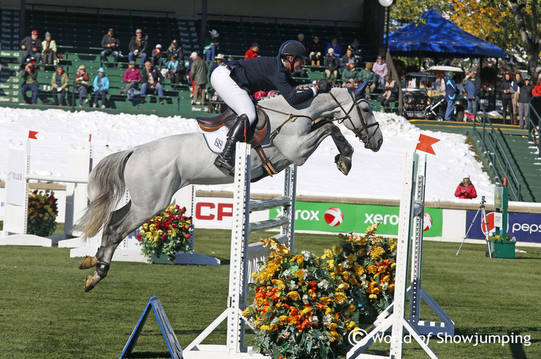 Quentin Judge with HH Dark de la Hart. Photo (c) Jenny Abrahamsson.