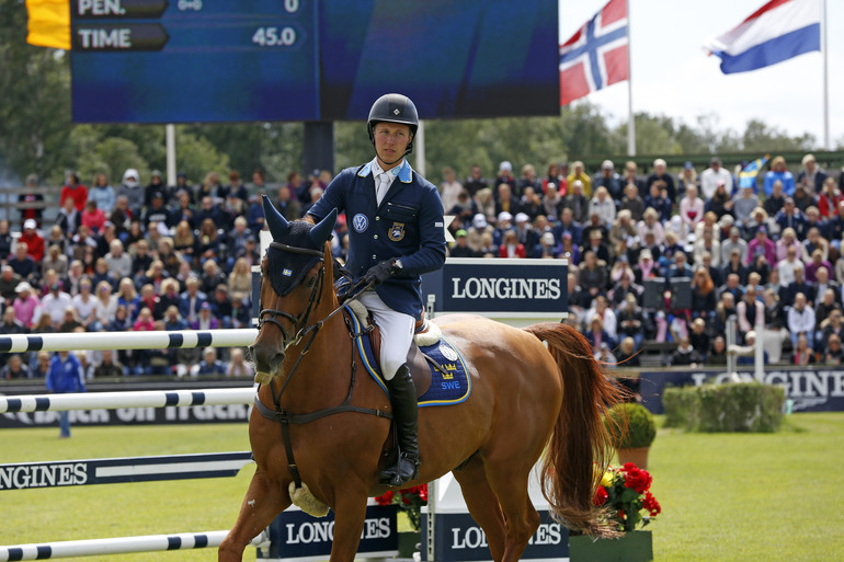 Douglas Lindelöw with Casello. Photo (c) Jenny Abrahamsson.