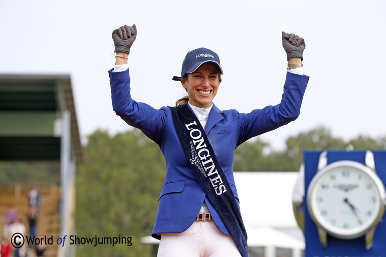 Janika Sprunger is on the list for the CSI5* International Longines Horse Show Lausanne. Photo (c) Jenny Abrahamsson.