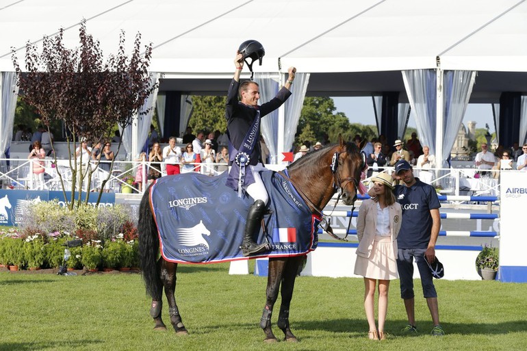 Gregory Wathelet on Conrad de Hus. Photo (c) Stefano Grasso/LGCT.