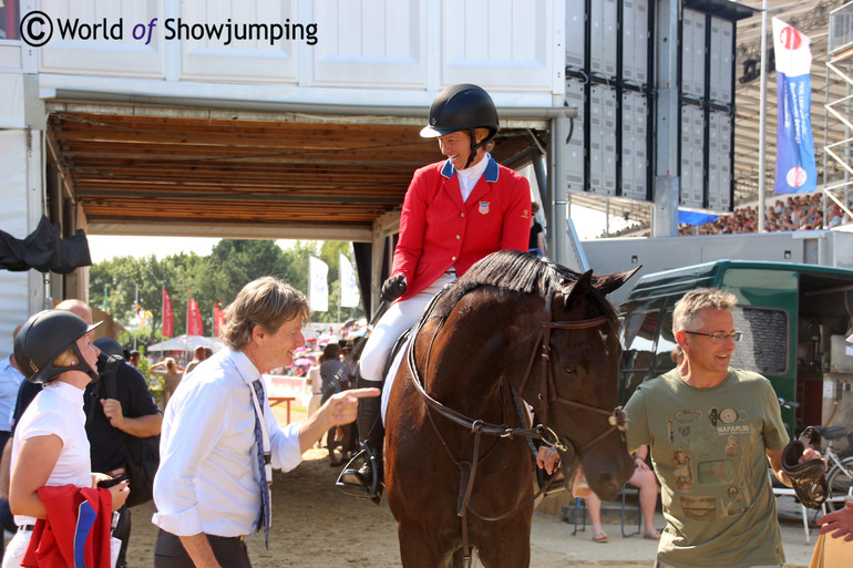 Kirsten Coe, Robert Ridland, Beezie Madden and Cortes C