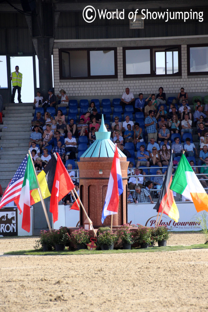 Celebrating the 100th Nations Cup of Germany