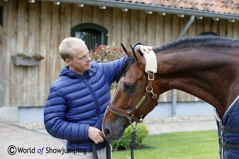 Willem Greve with the stunning Carambole