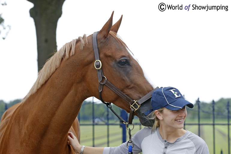 Lucy Davis and Barron