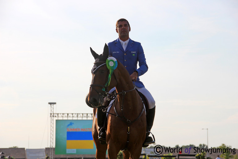 Doda de Miranda and AD Living the dream. Photo (c) World of showjumping.