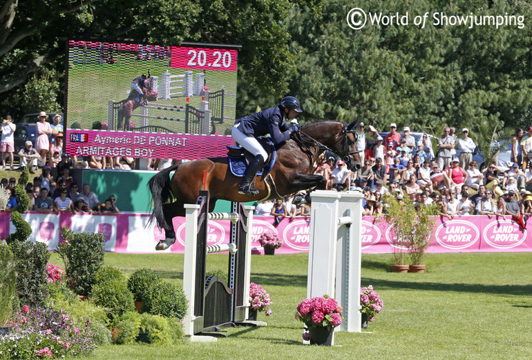 Aymeric de Ponnat with Armitages Boy in Dinard. Photo (c) Jenny Abrahamsson.