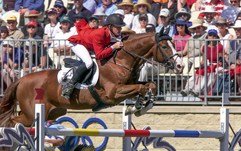 Ehning Marcus (GER) - For Pleasure
Olympic Games Sydney 2000
© Dirk Caremans