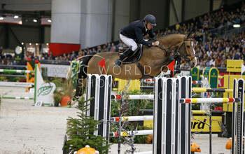 Roger Yves Bost with Qoud'Coeur de la Loge. Photo (c) Jenny Abrahamsson.