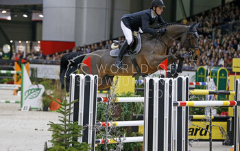 Steve Guerdat with Nino des Buissonnets. Photo (c) Jenny Abrahamsson.