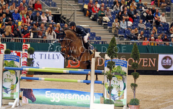 Kathi Offel with Lord Larry. Photo (c) Jenny Abrahamsson.