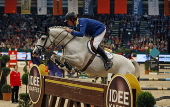 Christian Ahlmann with Cornado II. Photo (c) Jenny Abrahamsson.