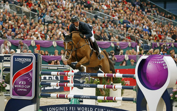 Felix Hassmann with Horse Gym's Balzaci. Photo (c) Jenny Abrahamsson.
