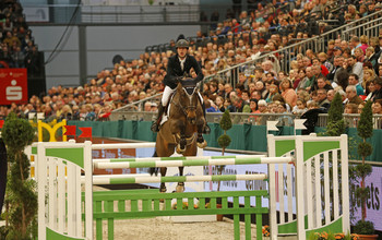 Pieter Devos with Dream of India Greenfield. Photo (c) Jenny Abrahamsson.