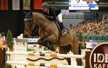Jane Richard Philips with Dieudonne de Guldenboom. Photo (c) Jenny Abrahamsson.