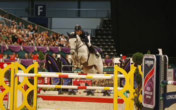 Katharina Offel with Charlie. Photo (c) Jenny Abrahamsson. 