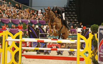 Simon Delestre with Ryan des Hayettes. Photo (c) Jenny Abrahamsson.