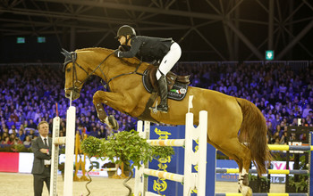 Anne Sophie Hemeryck Godart with Carlitto van't Zorgvliet. Photo (c) Jenny Abrahamsson.
