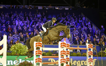 Denis Lynch with Quote Zavaan. Photo (c) Jenny Abrahamsson.