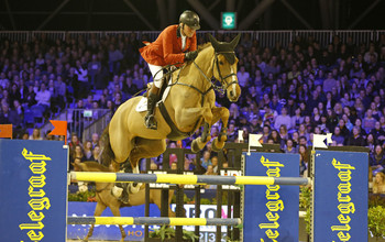 Jos Lansink with Electra van't Roosakker. Photo (c) Jenny Abrahamsson.