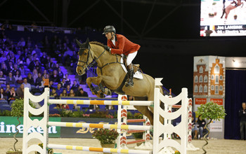 Jos Lansink with Electra van't Roosakker. Photo (c) Jenny Abrahamsson.