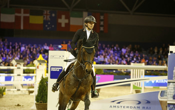 Julia Kayser with Sterrehof's Cayetano Z. Photo (c) Jenny Abrahamsson.