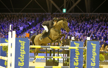 Piet Raijmakers with Van Schijndel's Valentino. Photo (c) Jenny Abrahamsson.