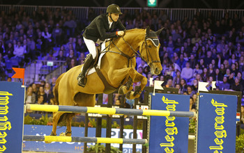 Pieter Devos with Dream of India Greenfield. Photo (c) Jenny Abrahamsson.
