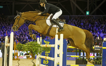 Pieter Devos with Dream of India Greenfield. Photo (c) Jenny Abrahamsson.
