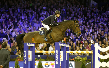 Denis Lynch with Querida. Photo (c) Jenny Abrahamsson.