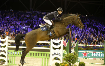 Denis Lynch with Querida. Photo (c) Jenny Abrahamsson.