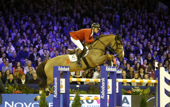 Jos Lansink with Electra van't Roosakker. Photo (c) Jenny Abrahamsson.