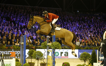 Jos Lansink with Electra van't Roosakker. Photo (c) Jenny Abrahamsson.
